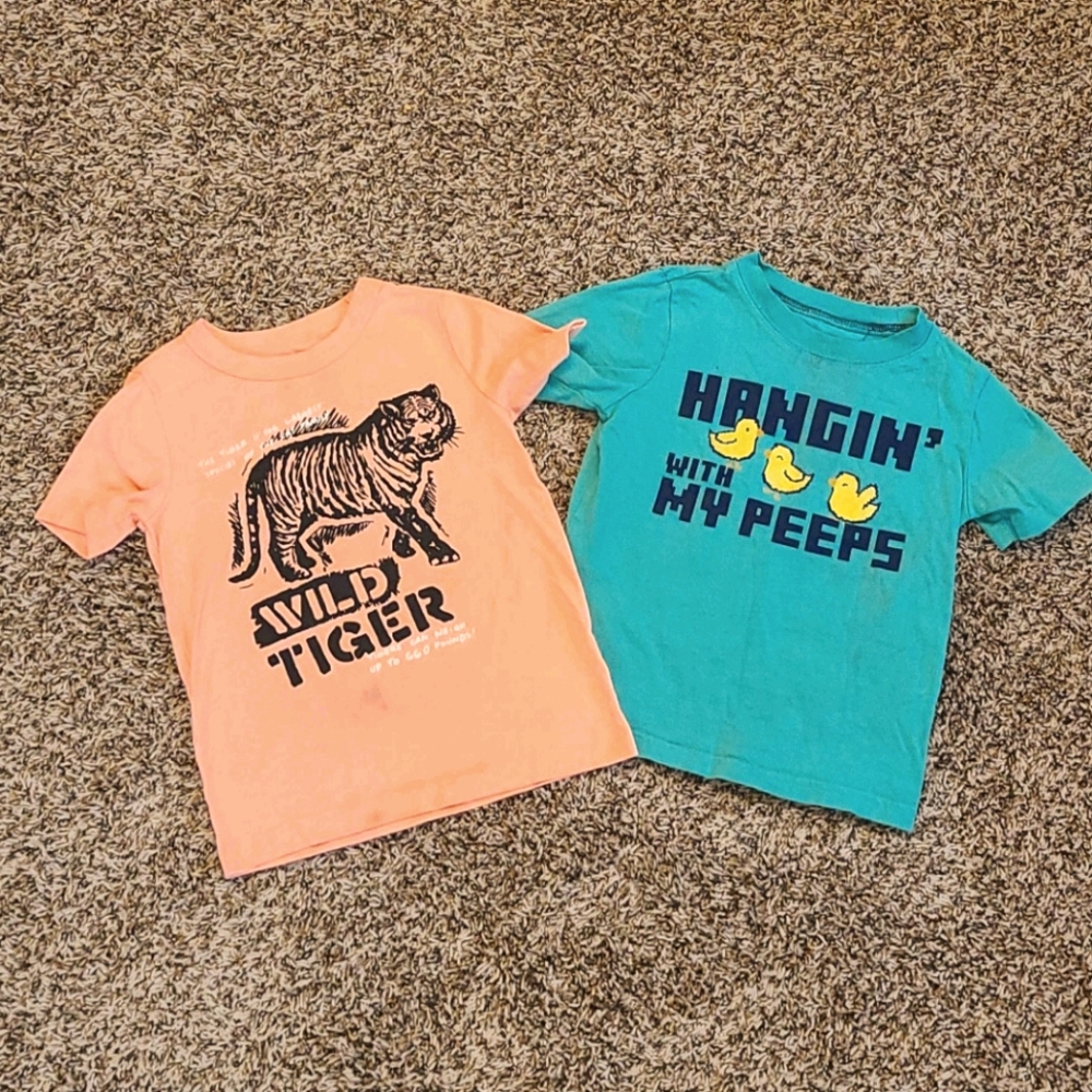 Carters Boys T-Shirt Bundle size 3T - Picture 1 of 6